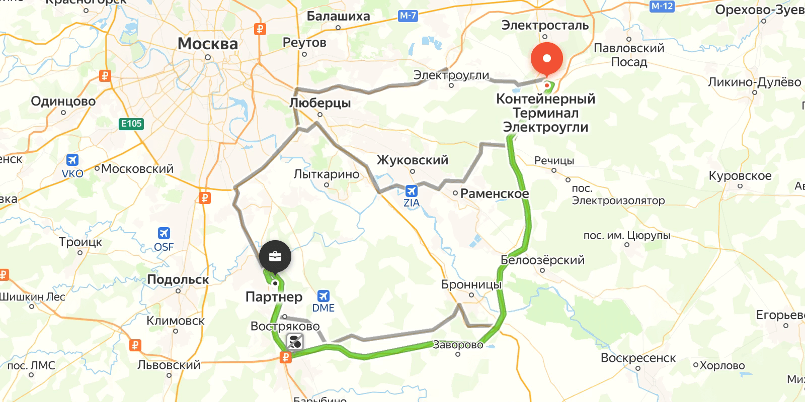 Перегрузка в Электроугли